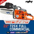 MTM Pro 72SX 22In Petrol Chainsaw